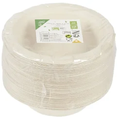 Gifi Bol jetable en canne à sucre x50| Vaisselle Et Accessoires De Table