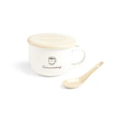 Gifi Bol jumbo 62cl avec cuillère et couvercle cocooning| Vaisselle Et Accessoires De Table