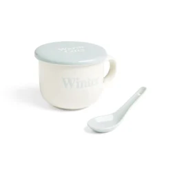 Gifi Bol jumbo 62cl avec cuillère et couvercle winter| Vaisselle Et Accessoires De Table