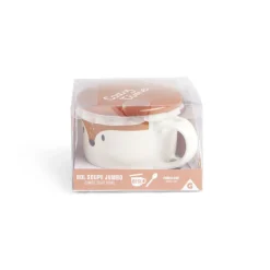 Gifi Bol jumbo 62cl avec cuillère et couvercle renard| Vaisselle Et Accessoires De Table