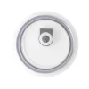 Gifi Bol jumbo embossé blanc couvercle transparent 700 ml| Vaisselle Et Accessoires De Table