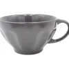 Gifi Bol Jumbo en faïence gris 55 cl| Vaisselle Et Accessoires De Table