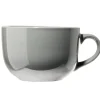 Vaisselle Et Accessoires De Table<Gifi Bol jumbo Madrid en faïence gris foncé Ø13xH8,5cm 700ml