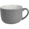 Gifi Bol jumbo motifs gris blanc| Vaisselle Et Accessoires De Table