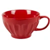 Vaisselle Et Accessoires De Table<Gifi Bol jumbo rouge cotelé