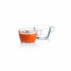 Gifi Bol jumbo transparent en verre trempé lisse Luminarc 50 cl| Vaisselle Et Accessoires De Table