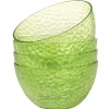 Vaisselle Et Accessoires De Table<Gifi Bol plastique vert martelé x4