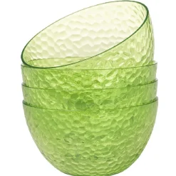 Vaisselle Et Accessoires De Table<Gifi Bol plastique vert martelé x4