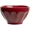 Gifi Bol rouge en faïence| Vaisselle Et Accessoires De Table