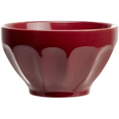 Gifi Bol rouge en faïence| Vaisselle Et Accessoires De Table