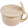 Gifi Bol soupe jumbo 62cl et cuillère porcelaine cocooning| Vaisselle Et Accessoires De Table