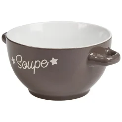 Gifi Bols à Soupe en Faience| Vaisselle Et Accessoires De Table