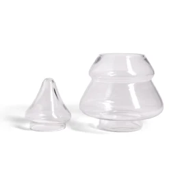 Conservation Alimentaire<Gifi Bonbonnière en verre forme sapin Ø19,5xH28cm