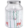 Conservation Alimentaire<Gifi Bonbonnière Noël rennes verre cordelette rouge et blanc 3 L