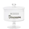 Conservation Alimentaire<Gifi Bonbonnière sur pied transparente Petites douceurs