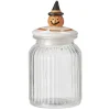 Conservation Alimentaire<Gifi Bonbonnière transparente couvercle déco citrouille Halloween 1L