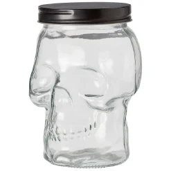 Conservation Alimentaire<Gifi Bonbonnière transparente design Tête de mort Halloween 1,5L