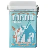 Conservation Alimentaire<Gifi Boîte à farine en métal design vintage bleu