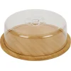 Conservation Alimentaire<Gifi Boîte à fromage bambou et plastique Ø28,5xH9cm