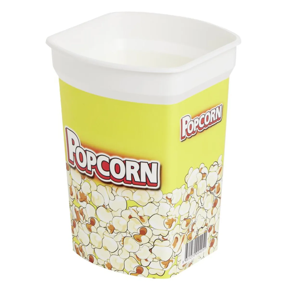 Gifi Boîte à pop corn 2L - 13,4x13,4xH18,4cm| Vaisselle Et Accessoires De Table