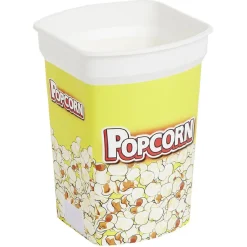 Gifi Boîte à pop corn 2L - 13,4x13,4xH18,4cm| Vaisselle Et Accessoires De Table