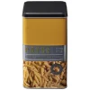 Conservation Alimentaire<Gifi Boîte à pâtes carrée en métal décorée jaune moutarde