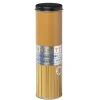 Conservation Alimentaire<Gifi Boîte à spaghettis ronde en métal décorée jaune moutarde