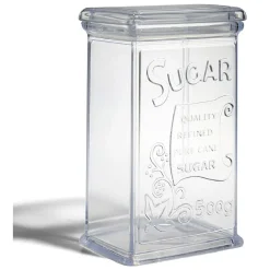 Conservation Alimentaire<Gifi Boîte à sucre 500g plastique transparent 11,5x9xH19cm