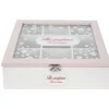 Gifi Boîte à thé motif fleur de cerisier| Vaisselle Et Accessoires De Table