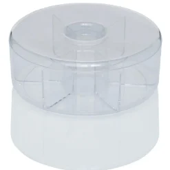 Gifi Boîte à thé ronde transparente| Vaisselle Et Accessoires De Table