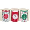 Gifi Boîte alimentaire design Noël métal x3| Vaisselle Et Accessoires De Table