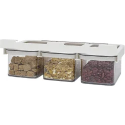 Conservation Alimentaire<Gifi Boîte alimentaire 3en1 à fixer sur étagère L33x19xH11cm