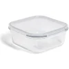 Conservation Alimentaire<Gifi Boîte alimentaire en verre avec couvercle plastique à clips 1,1L