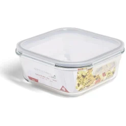 Conservation Alimentaire<Gifi Boîte alimentaire en verre avec couvercle plastique à clips 1,1L