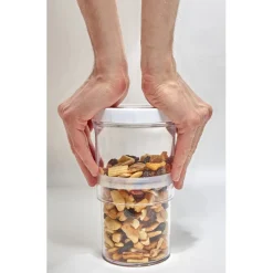 Conservation Alimentaire<Gifi Boîte alimentaire extensible transparente couvercle blanc