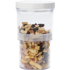Conservation Alimentaire<Gifi Boîte alimentaire extensible transparente couvercle blanc