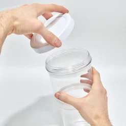 Conservation Alimentaire<Gifi Boîte alimentaire extensible transparente couvercle blanc