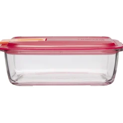Conservation Alimentaire<Gifi Boîte alimentaire Luminarc verre Esay Box transparent et rouge 122 cl