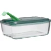 Conservation Alimentaire<Gifi Boîte alimentaire Luminarc verre Esay Box transparent et vert 122 cl