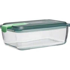 Conservation Alimentaire<Gifi Boîte alimentaire Luminarc verre Esay Box transparent et vert 122 cl
