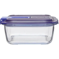 Conservation Alimentaire<Gifi Boîte alimentaire Luminarc verre Easy Box transparent et vert 76 cl