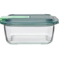 Conservation Alimentaire<Gifi Boîte alimentaire Luminarc verre Esay Box transparent et vert 76 cl