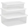 Conservation Alimentaire<Gifi Boîte alimentaire rectangulaire polypropylène x3