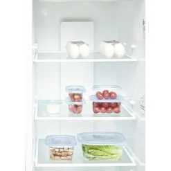 Conservation Alimentaire<Gifi Boîte alimentaire transparente couvercle bleu x18