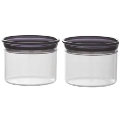 Gifi Boîte conservation Kaiser transparente 500 ml x2| Vaisselle Et Accessoires De Table