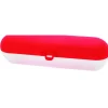 Gifi Boîte de conservation alimentaire cylindre rouge transparent| Vaisselle Et Accessoires De Table
