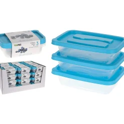 Conservation Alimentaire<Gifi Boîte de conservation alimentaire avec couvercle x 3