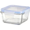 Conservation Alimentaire<Gifi Boîte de conservation en verre hermétique L11,3xl11,3xH6 cm