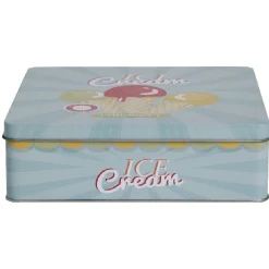 Conservation Alimentaire<Gifi Boîte de rangement cuisine bleue décor glace multicolore