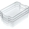 Rangement De Cuisine<Gifi Boîte de rangement transparente pour réfrigérateur x3
